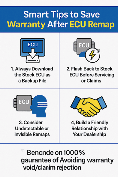 smart tips to save warranty after an ecu remap - rideandrev.com