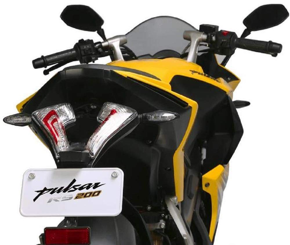 pulsar rs 200 back view - best bikes under 2 lakhs