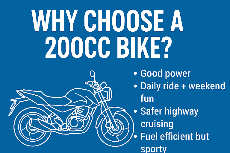 why 200cc bike - rideandrev.com